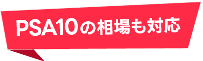 PSA10の相場も対応